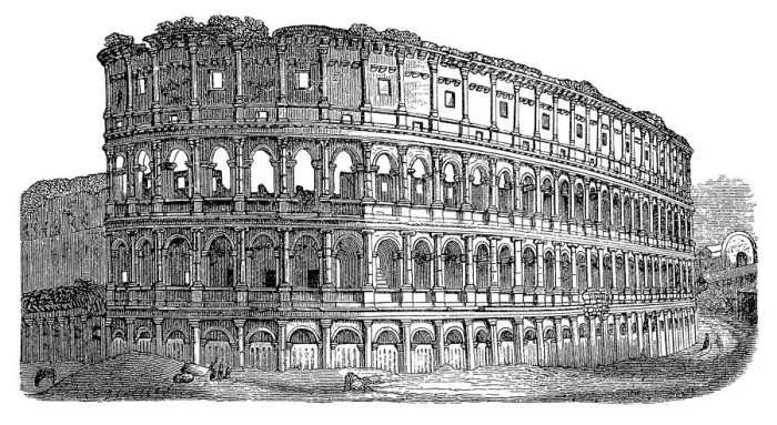 Framed Print : Roman Colosseum Framed Print : Roman Colosseum