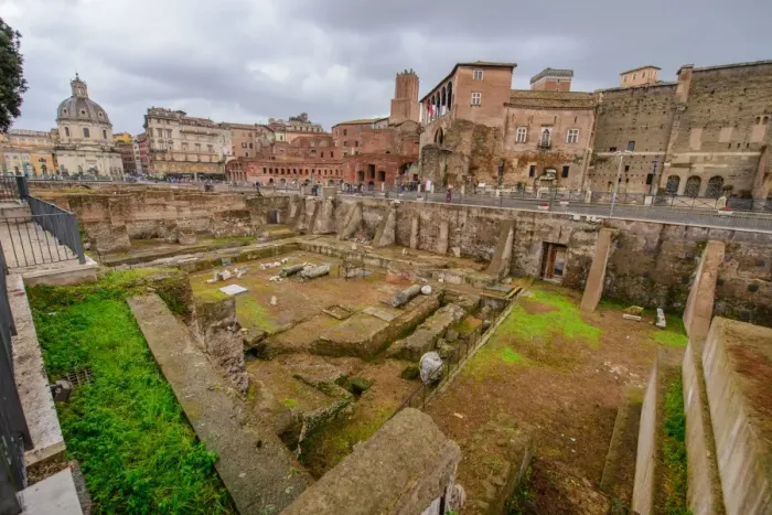 Framed Print : Roman Forum in Rome, Italy Framed Print : Roman Forum in Rome, Italy