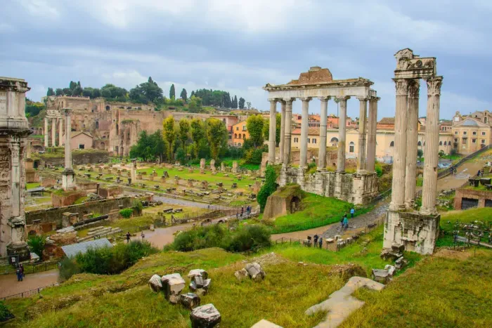 Framed Print : Roman Forum in Rome, Italy Framed Print : Roman Forum in Rome, Italy