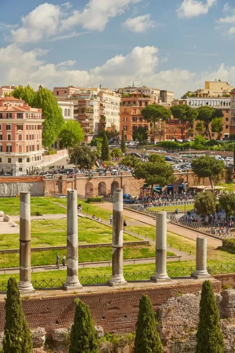 Framed Print : The Roman Forum in Rome, Italy Framed Print : The Roman Forum in Rome, Italy