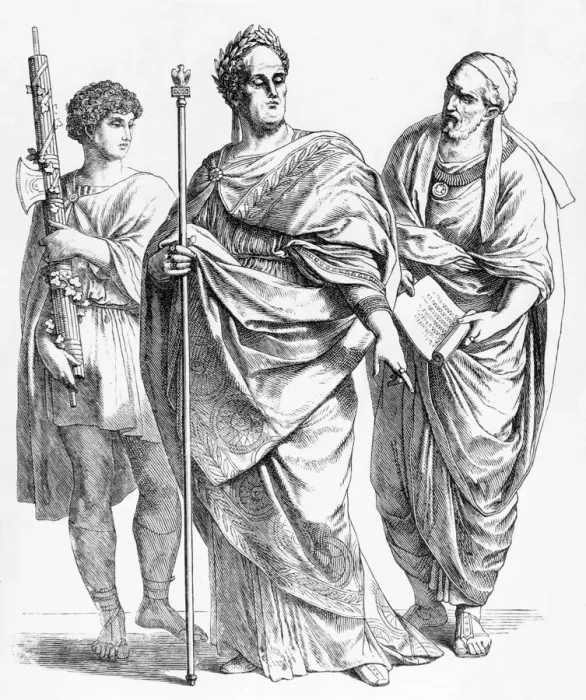Framed Print : Roman Garb Framed Print : Roman Garb