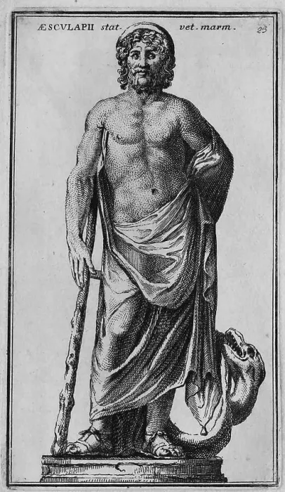 Framed Print : The Roman god Asclepius, marble statue from ancient Rome, Italy, digital reproduction of an original from the 18th century, original date not known Framed Print : The Roman god Asclepius, marble statue from ancient Rome, Italy, digital reproduction of an original from the 18th century, original date not known