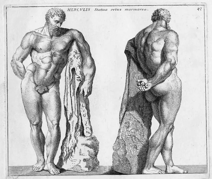 Framed Print : The Roman god Hercules, marble statue from ancient Rome, Italy, digital reproduction of an original from the 18th century, original date not known Framed Print : The Roman god Hercules, marble statue from ancient Rome, Italy, digital reproduction of an original from the 18th century, original date not known