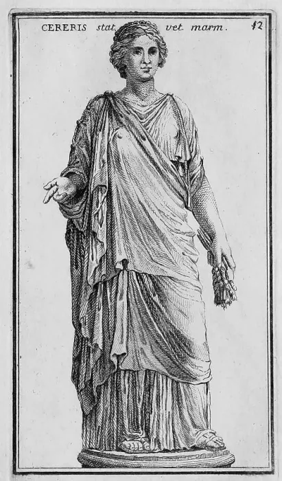 Framed Print : The Roman goddess Ceres, marble statue from ancient Rome, Italy, digital reproduction of an original from the 18th century, original date not known Framed Print : The Roman goddess Ceres, marble statue from ancient Rome, Italy, digital reproduction of an original from the 18th century, original date not known