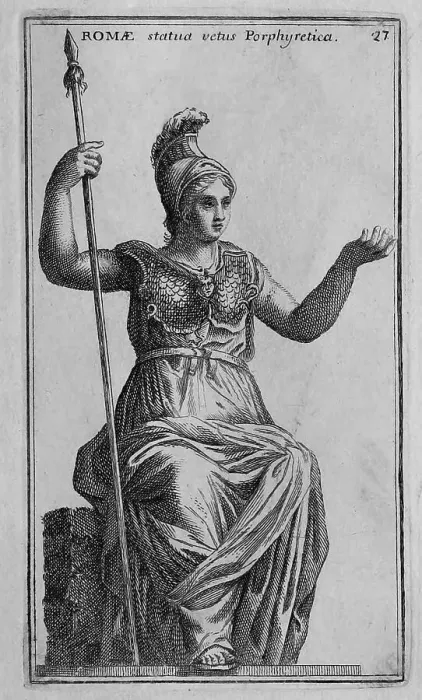 Framed Print : The Roman Goddess Roma, marble statue from ancient Rome, Italy, digital reproduction of an original from the 18th century, original date not known Framed Print : The Roman Goddess Roma, marble statue from ancient Rome, Italy, digital reproduction of an original from the 18th century, original date not known