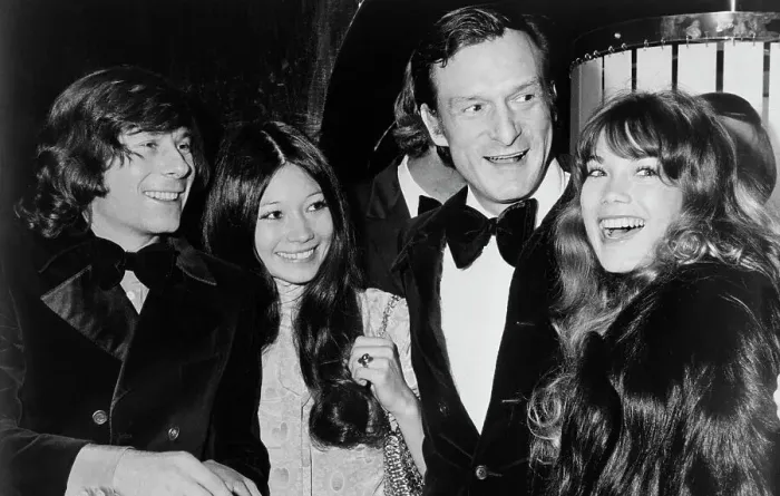 Framed Print : Roman Polanski and Hugh Hefner at Premiere Framed Print : Roman Polanski and Hugh Hefner at Premiere
