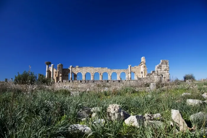 Framed Print : Roman Ruins, Meknes, Morocco Framed Print : Roman Ruins, Meknes, Morocco