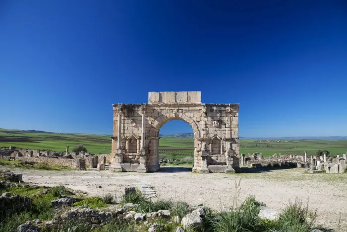 Framed Print : Roman Ruins, Meknes, Morocco Framed Print : Roman Ruins, Meknes, Morocco