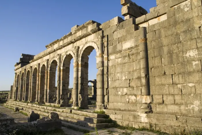 Framed Print : The Roman ruins of Volubilis Framed Print : The Roman ruins of Volubilis