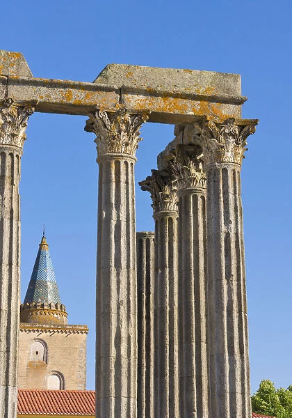 Roman Temple of Diana and Cathedral of Evora