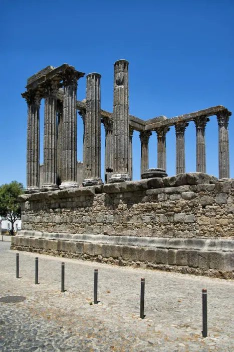 Framed Print : The roman temple of Evora Framed Print : The roman temple of Evora