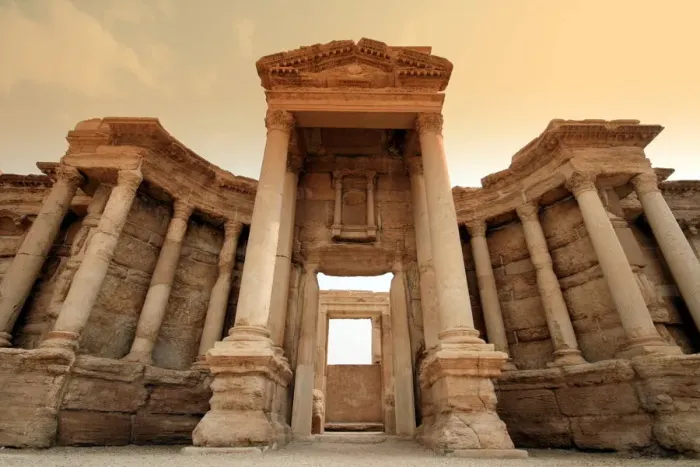 Framed Print : Roman Theatre, Palmyra, Syria Framed Print : Roman Theatre, Palmyra, Syria