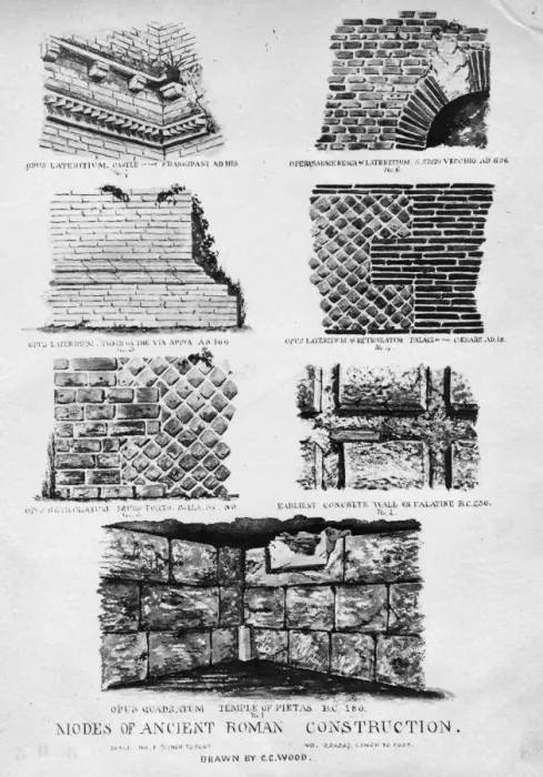 Framed Print : Roman Walls Framed Print : Roman Walls