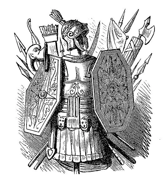 Roman warrior suit