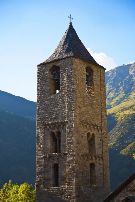 Framed Print : Romanesque church of Boi Valley Framed Print : Romanesque church of Boi Valley