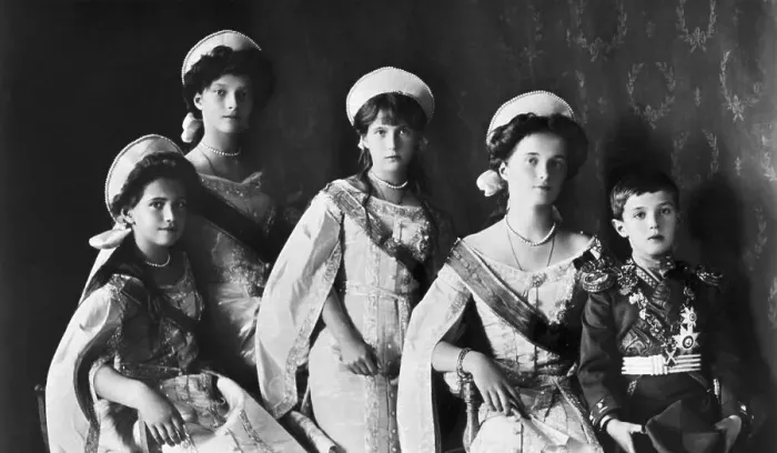 Framed Print : The Romanov Children
