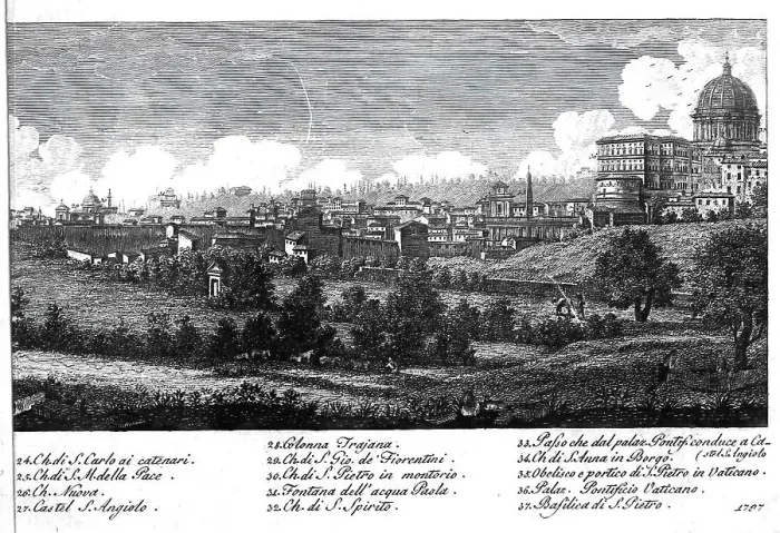 Framed Print : Rome Overview, Italy, digitally restored reproduction from Vedute principali e piu interessanti di Roma by Giovanni Battista, 1799 Framed Print : Rome Overview, Italy, digitally restored reproduction from Vedute principali e piu interessanti di Roma by Giovanni Battista, 1799