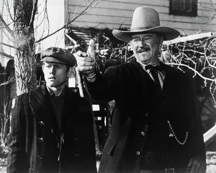 Framed Print : Ron Howard &John Wayne In The Shootist Framed Print : Ron Howard &John Wayne In The Shootist