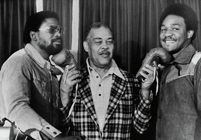 Framed Print : Ron Lyle, Joe Louis, George Foreman Framed Print : Ron Lyle, Joe Louis, George Foreman