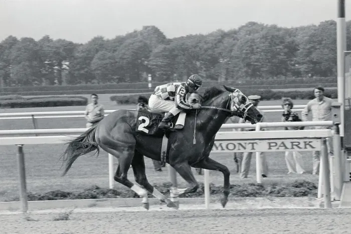 Framed Print : Ron Turcotte Riding in Horse Race