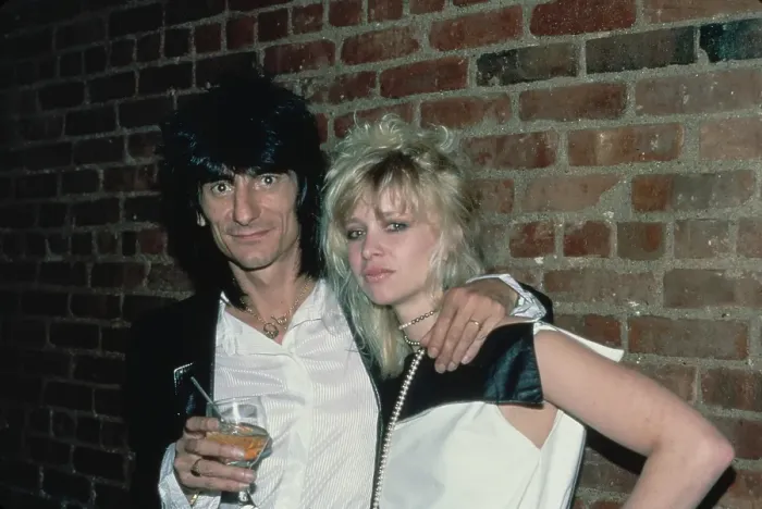 Ron Wood and Jo Wood Print, 1990s. Art Prints, Posters & Puzzles
