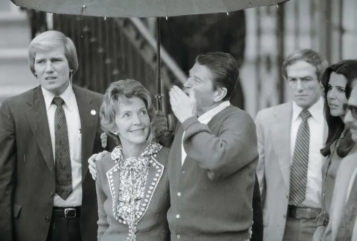 Framed Print : Ronald and Nancy Reagan in Jovial Mood Framed Print : Ronald and Nancy Reagan in Jovial Mood
