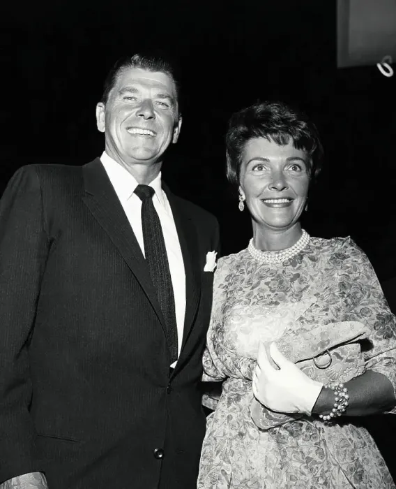 Framed Print : Ronald and Nancy Reagan Posing Framed Print : Ronald and Nancy Reagan Posing