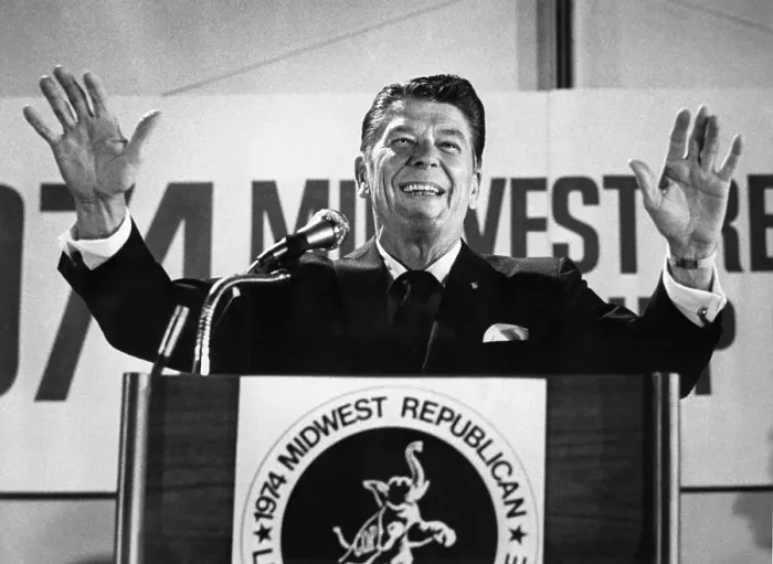 Framed Print : Ronald Reagan