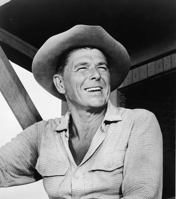 Framed Print : Ronald Reagan In Death Valley Days Framed Print : Ronald Reagan In Death Valley Days