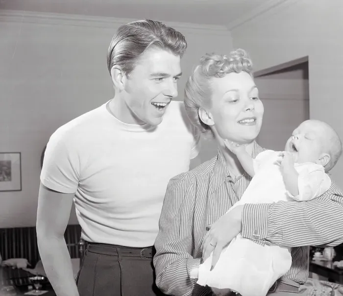 Framed Print : Ronald Reagan and Family Framed Print : Ronald Reagan and Family