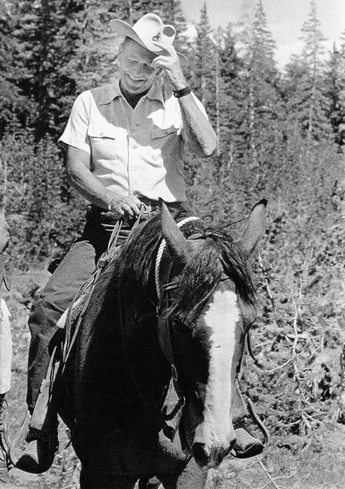 Framed Print : Ronald Reagan on Horseback Framed Print : Ronald Reagan on Horseback
