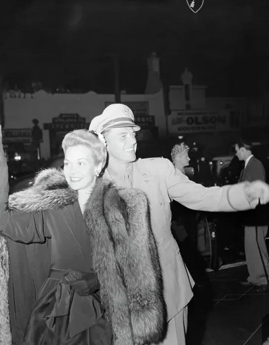 Framed Print : Ronald Reagan and Jane Wyman Arriving at Premiere Framed Print : Ronald Reagan and Jane Wyman Arriving at Premiere