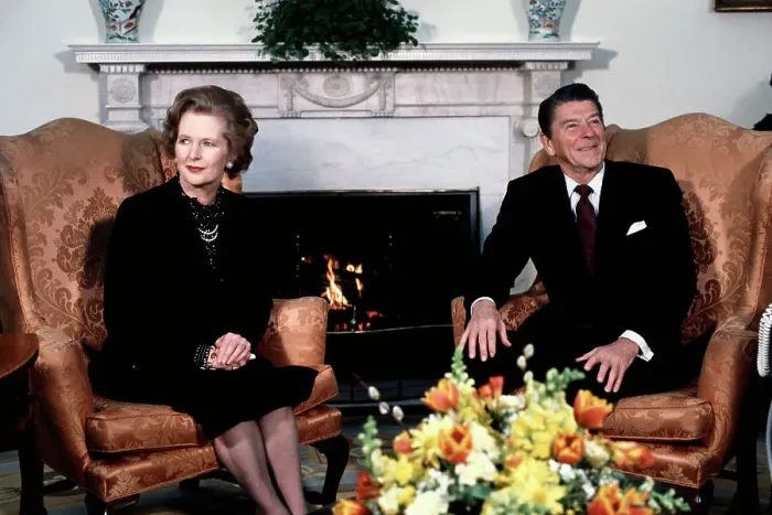 Framed Print : Ronald Reagan with Maragret Thatcher Framed Print : Ronald Reagan with Maragret Thatcher