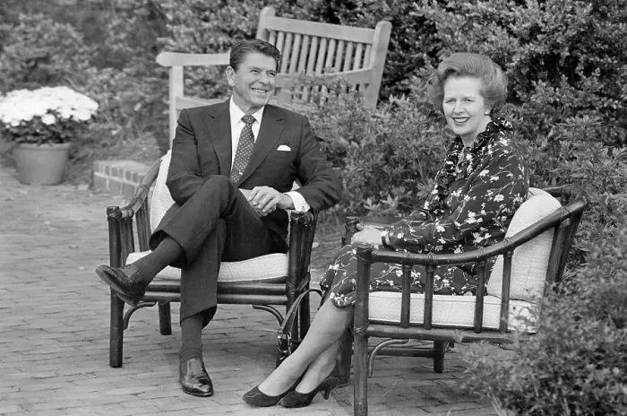 Framed Print : Ronald Reagan and Margaret Thatcher Framed Print : Ronald Reagan and Margaret Thatcher