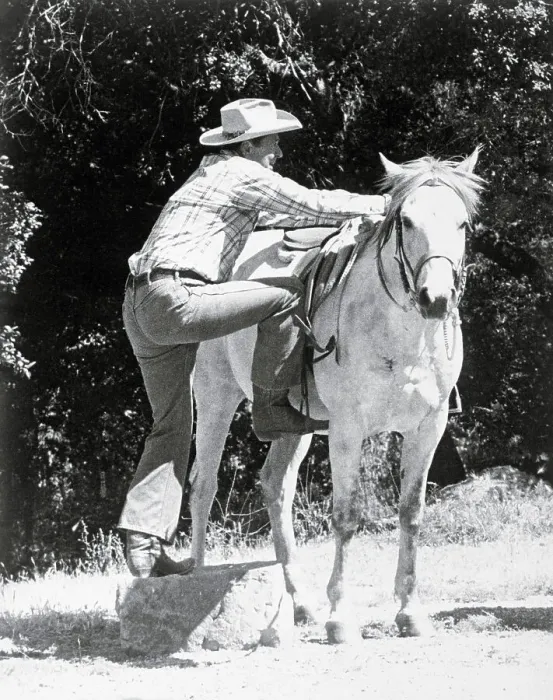 Framed Print : Ronald Reagan Mounting Horse Framed Print : Ronald Reagan Mounting Horse