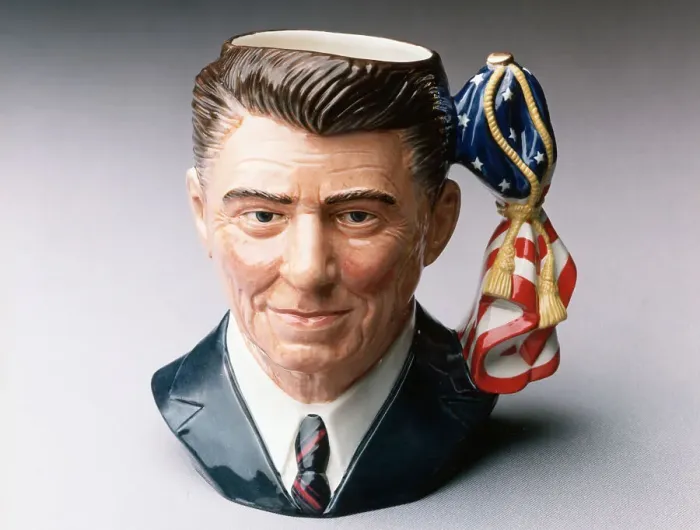 Framed Print : Ronald Reagan Mug to Benefit Brady Framed Print : Ronald Reagan Mug to Benefit Brady