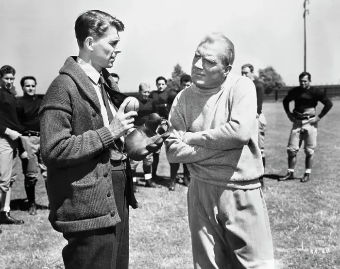 Framed Print : Ronald Reagan and Pat O'Brien Framed Print : Ronald Reagan and Pat O'Brien