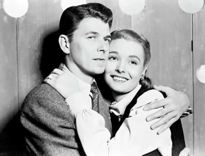 Framed Print : Ronald Reagan With Patricia Neal Framed Print : Ronald Reagan With Patricia Neal