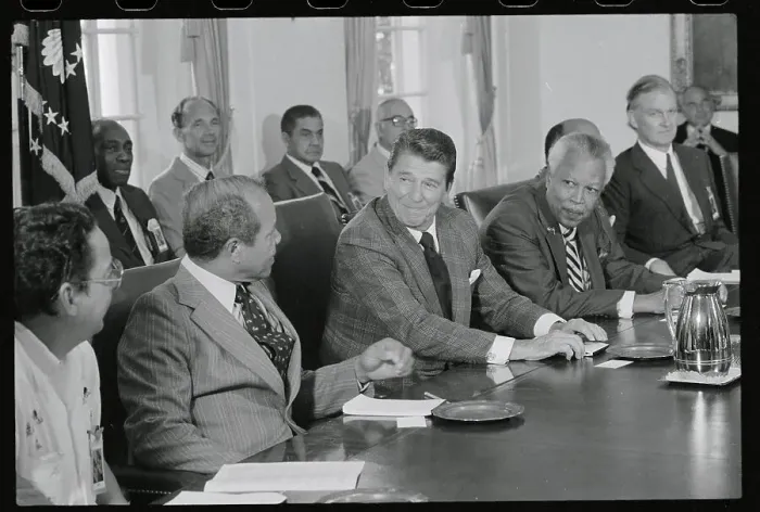 Framed Print : Ronald Reagan and Prime Ministers Framed Print : Ronald Reagan and Prime Ministers