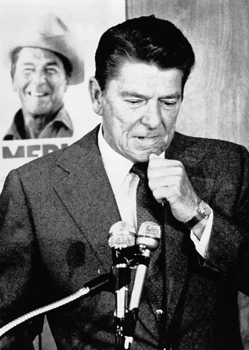 Framed Print : Ronald Reagan Speaking Framed Print : Ronald Reagan Speaking