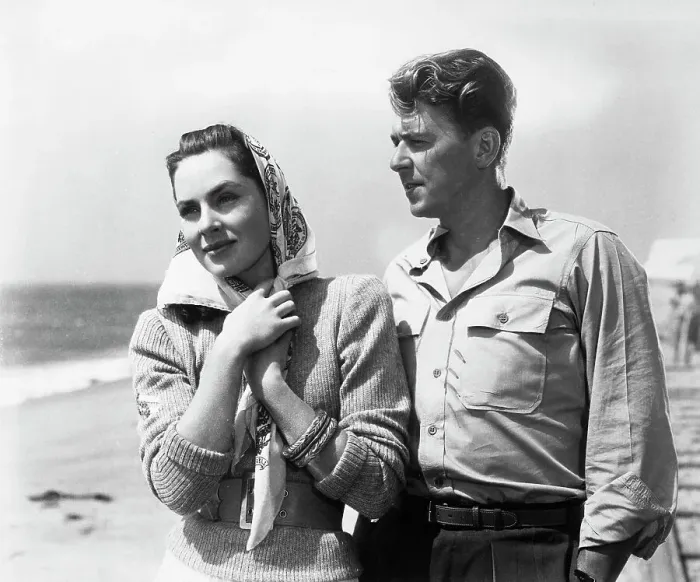 Framed Print : Ronald Reagan and Viveca Lindfors in Night Unto Night Framed Print : Ronald Reagan and Viveca Lindfors in Night Unto Night