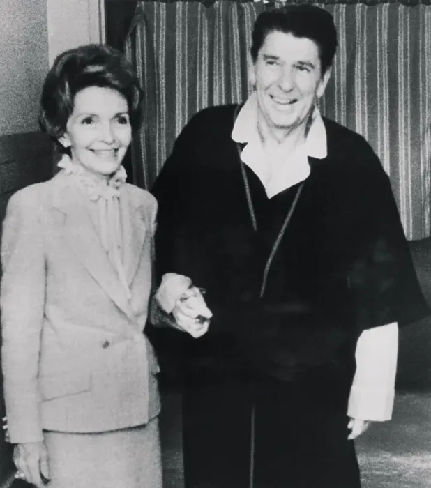 Framed Print : Ronald Reagan and Wife