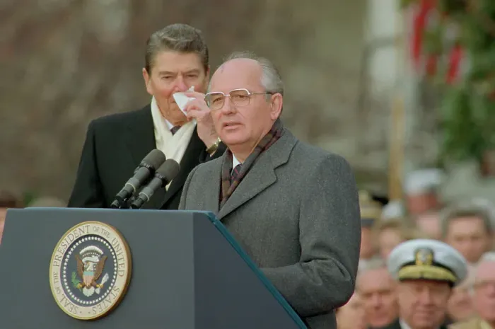 Framed Print : Ronald Reagan Wiping His Nose Framed Print : Ronald Reagan Wiping His Nose