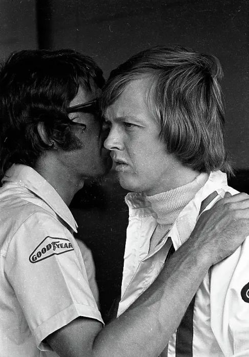 Framed Print : Ronnie Peterson At The Argentine Grand Prix