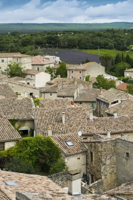 Framed Print : Roofs, Grignan, Departement Drome, Rhone-Alpes, Provence, France Framed Print : Roofs, Grignan, Departement Drome, Rhone-Alpes, Provence, France
