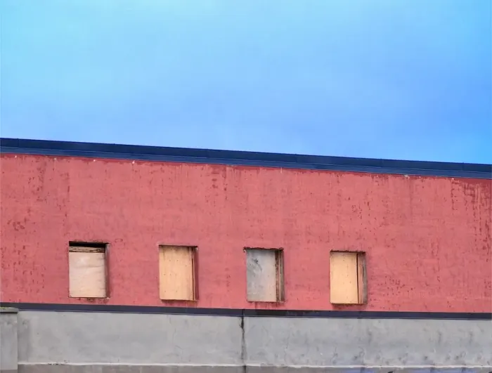 Framed Print : Rooftop Rectangles Framed Print : Rooftop Rectangles