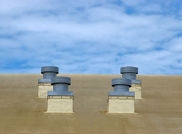 Four Rooftop Vents