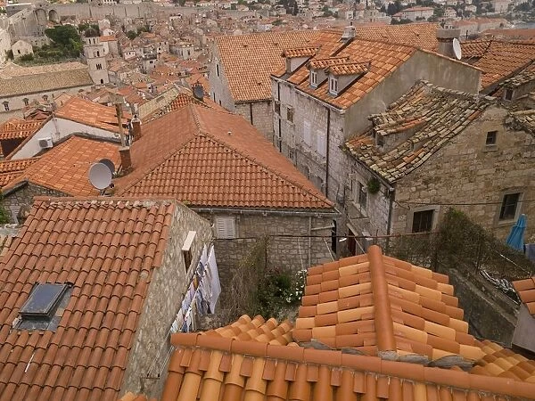 Rooftops, Dubrovnik, Croatia