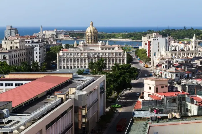 Framed Print : Rooftops of Havana