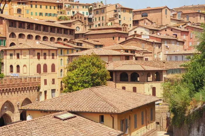 Framed Print : Rooftops of Siena Framed Print : Rooftops of Siena